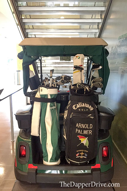 arnie's golf cart at golf channel