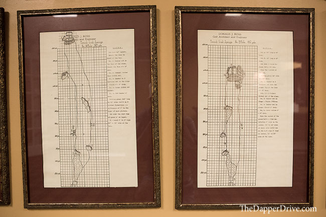 Donald ross course sketches